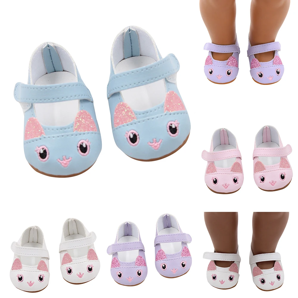 Милые кроличьи глаза для кукол 18 дюймов 7 см обувь 1/3 американских BDJ девочек из ПУ