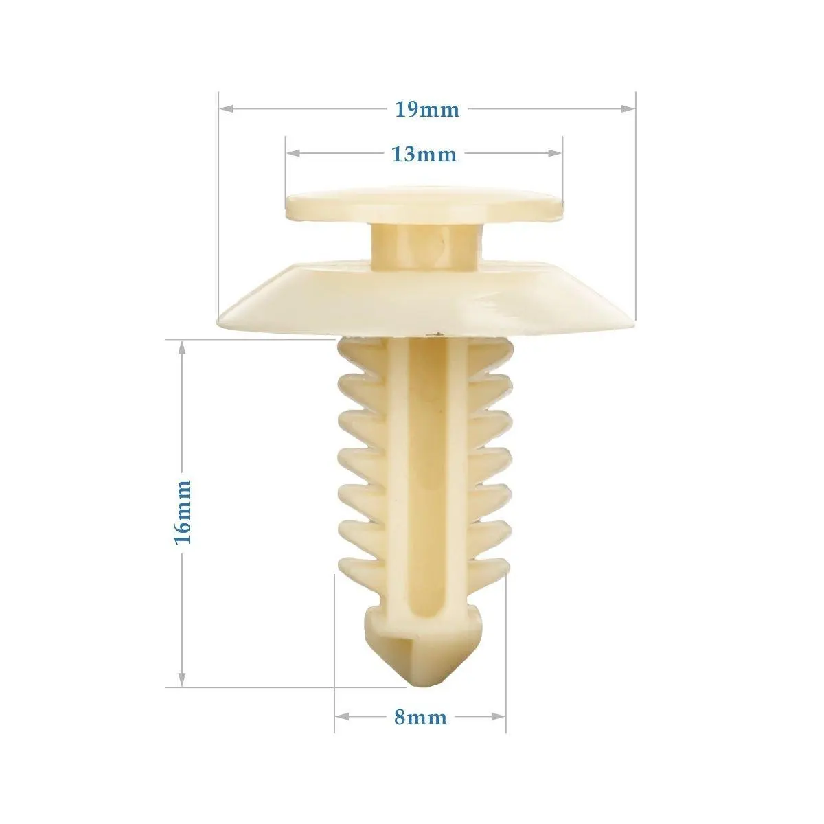 

Подходящая для Ford Пряжка для панели двери автомобиля, нейлоновый материал, плоские зубья, внутренняя Расширительная заклепка, зажим, декора...