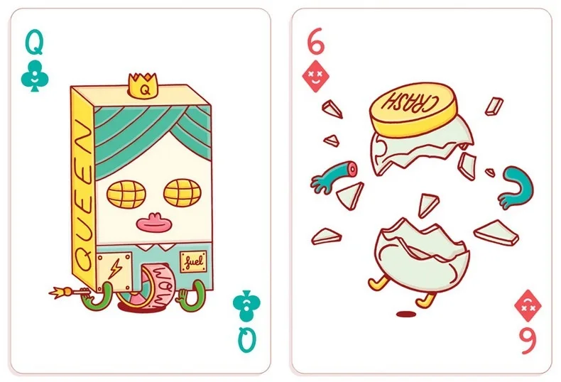 

Bicycle Brosmind Deck Doll House Playing Cards Poker Size Custom Art Magic Tricks Magic Props Magia Deck Lovely Gift Free Ship