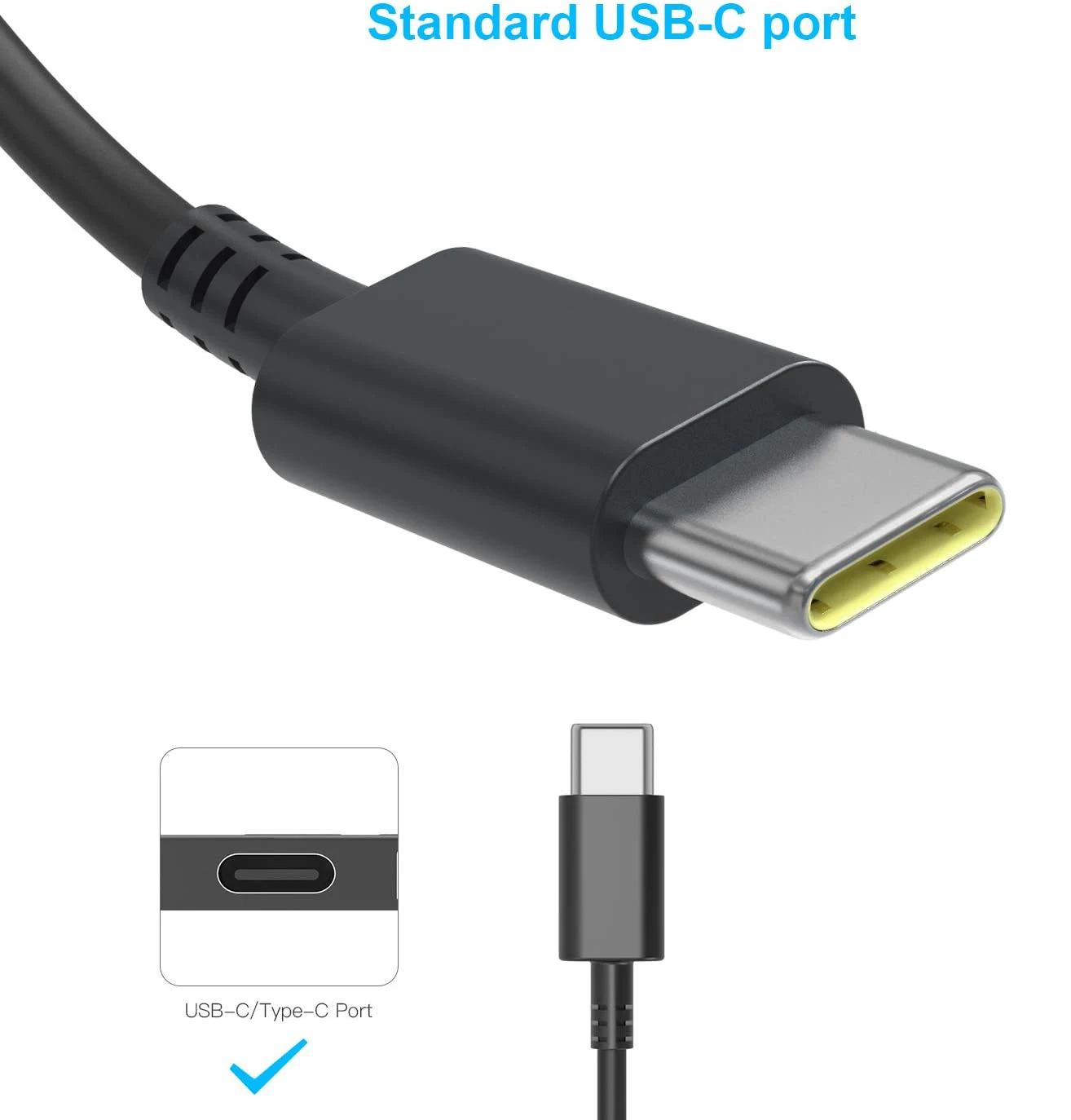 Универсальное автомобильное зарядное устройство USB Type-C 19 в а 20 65 Вт блок питания