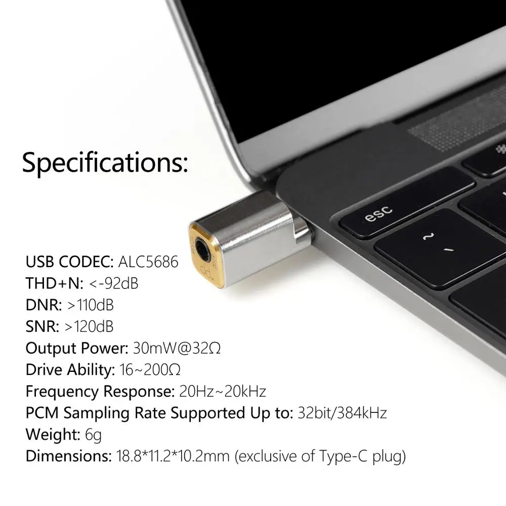 Адаптер и декодирование кабеля DD ddHiFi TC35B USB type C к разъему 3 5 мм для Android 384 кГц/32