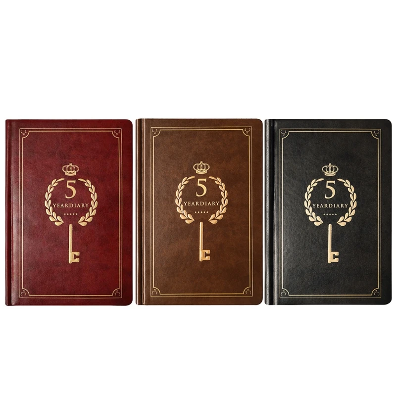 

208 Sheets Super Thick Leather A5 Journal Notebook Daily Planner Agenda Business Notepad School Supplies M17F