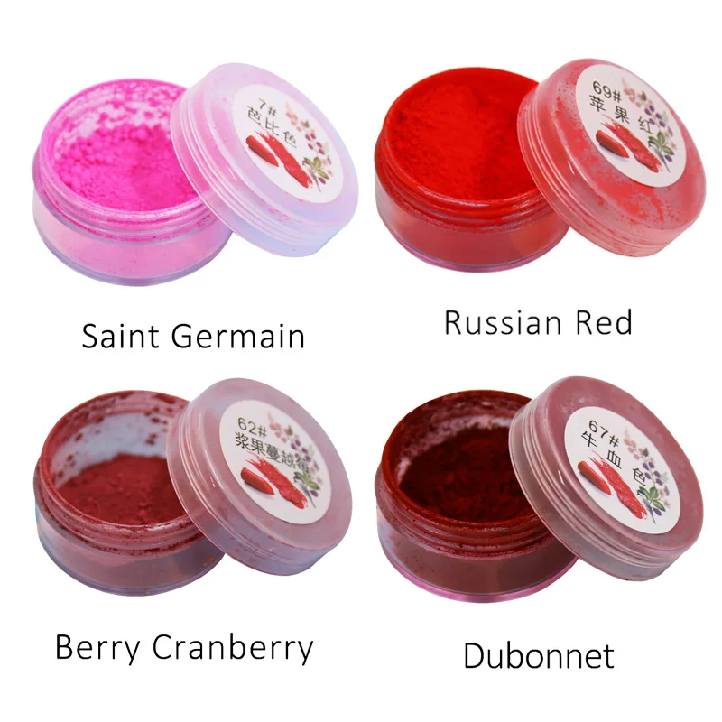 Губная помада пудра для губ блеск цветная жемчужная косметики макияжа 1 г/бутылка