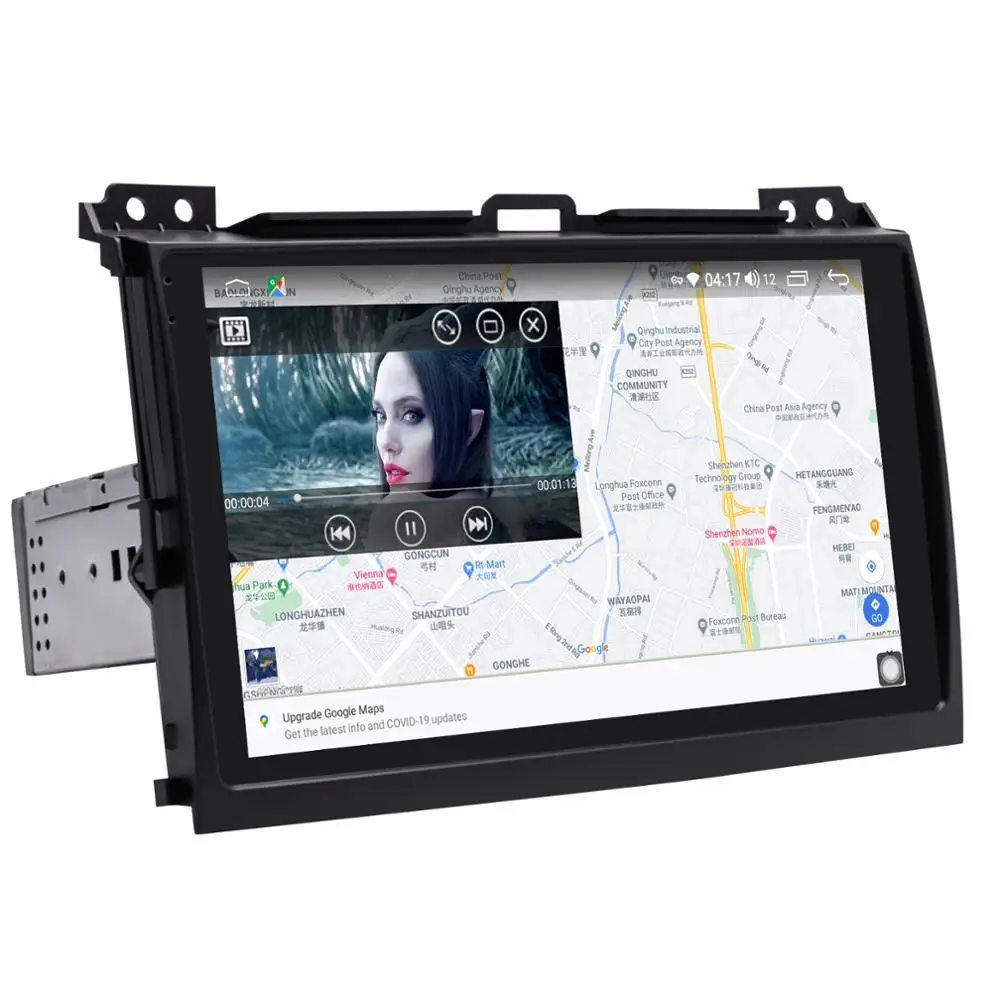 Автомобильное радио 9 &quotAndroid 10 для Toyota Land Cruiser Prado 120/Lexus GX470 2004 2009 GPS Carplay Android Auto DSP SPDIF