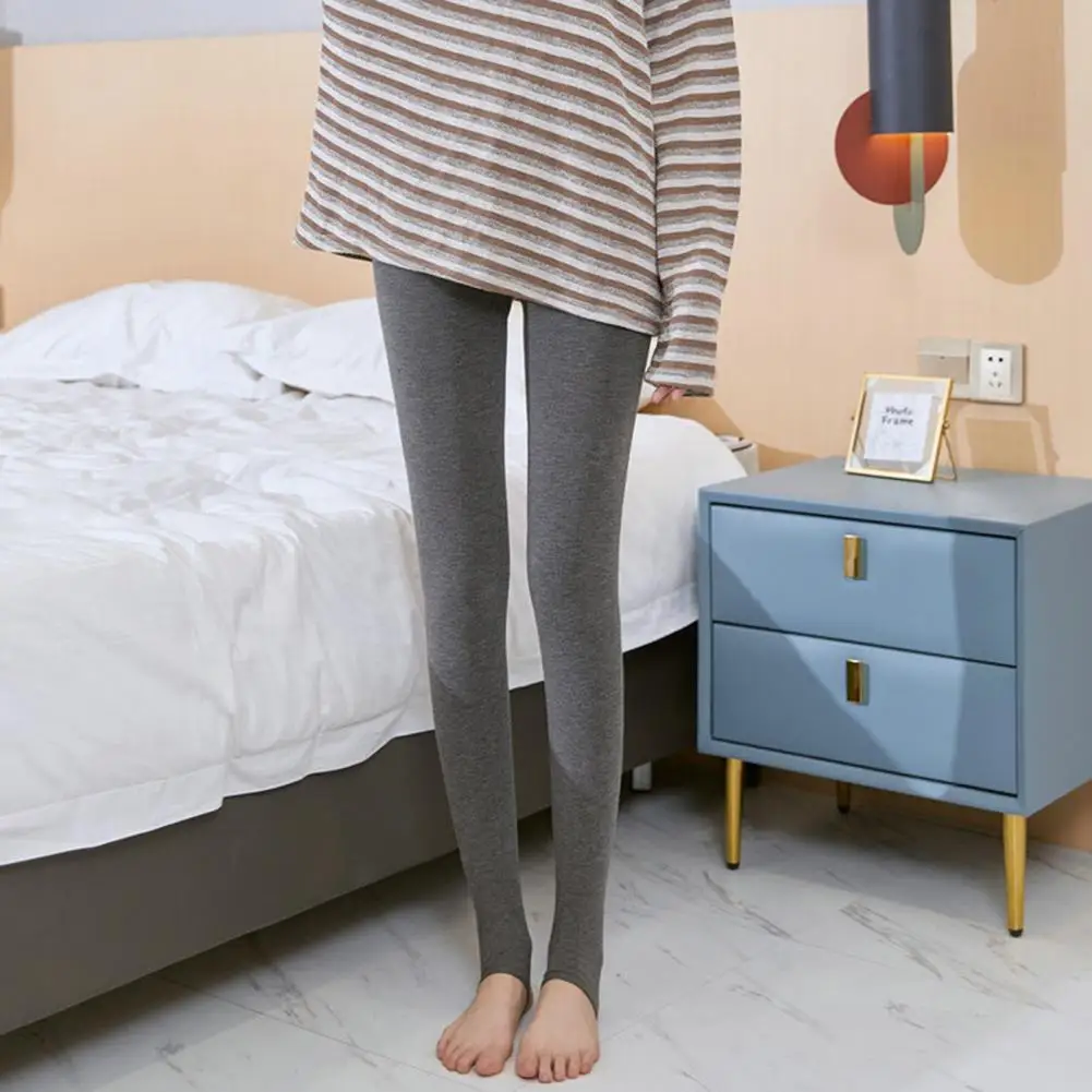 

Pantyhose Pants Anti-shrink Women Base Pants Stirrup Leggings Useful Female Base Pants