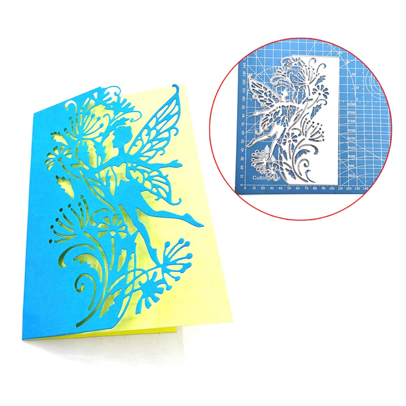 

3D Fairy Cutting Dies Stencils Scrapbooking Embossing DIY Crafts Paper Card