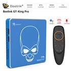 Beelink GT-King Pro Amlogic S922X -H Android 9,0 4 64 Гб hi-fi звук с Dolby Audio 4K ТВ- приставка голосовой пульт дистанционного управления телеприставка