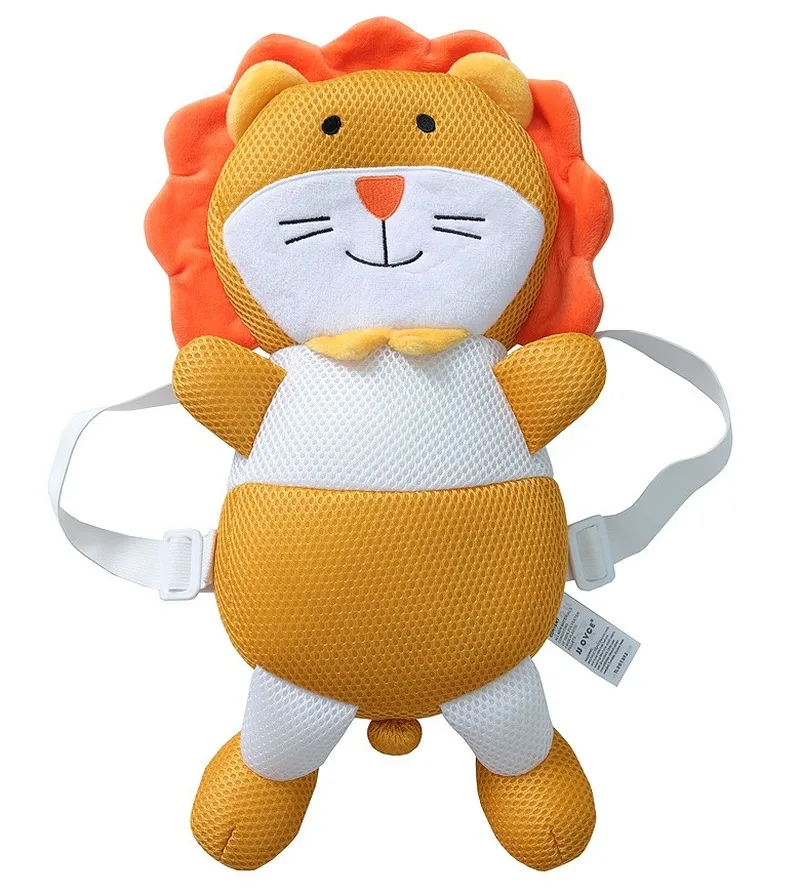 Подушка для защиты головы новорожденного ребенка милый тигр слон Лев лягушка