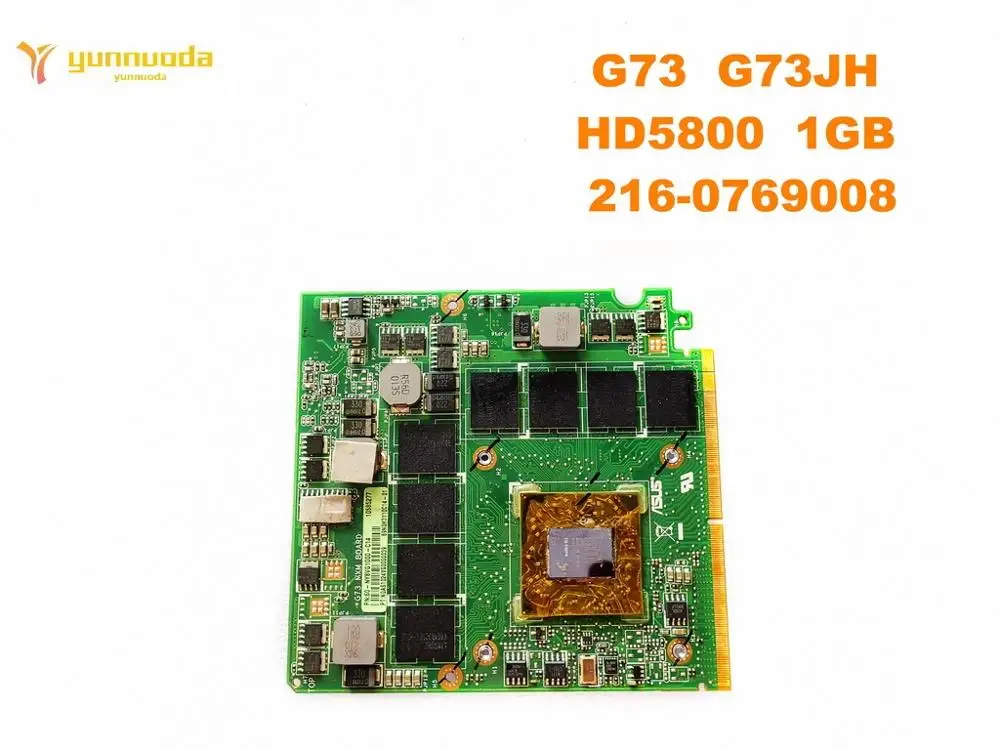 G73 _ MXM HD5800 1GB 216-0769008 tarjeta de видео для ASUS G73JH портативный VGA gráplaca 100% probado | Компьютеры и