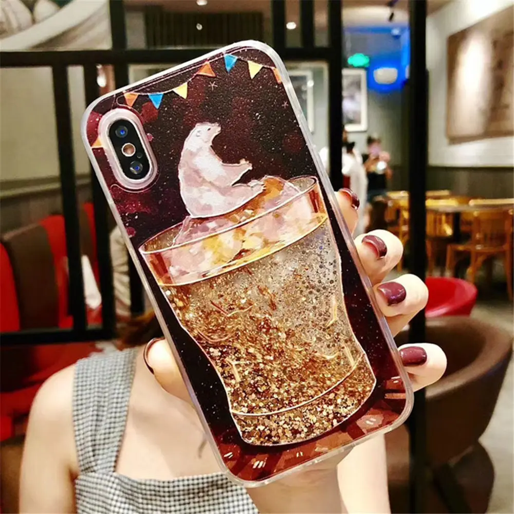 Чехол для телефона с изображением фламинго зыбучих песков для iphone 11 Pro Max 6s 7 8 Plus, чехол для iphone X, Xr, Xs, Max, задняя крышка