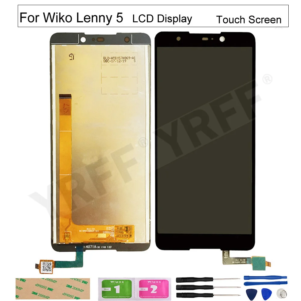 Ремонтный ЖК-экран Lenny 5 для телефона Wiko W _ k400 ЖК-дисплей сенсорный экран