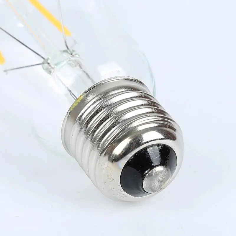 4 Вт светодиодный ламп накаливания прозрачного Стекло лампа E27 180 26 V светильник