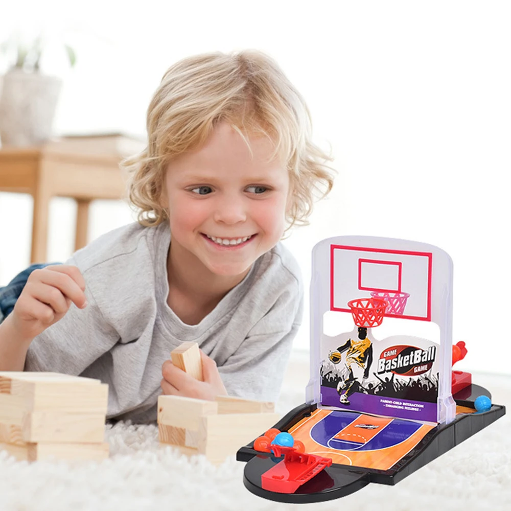 Мини 2 плеер Настольные игры для баскетбола интерактивная игра Fun палец