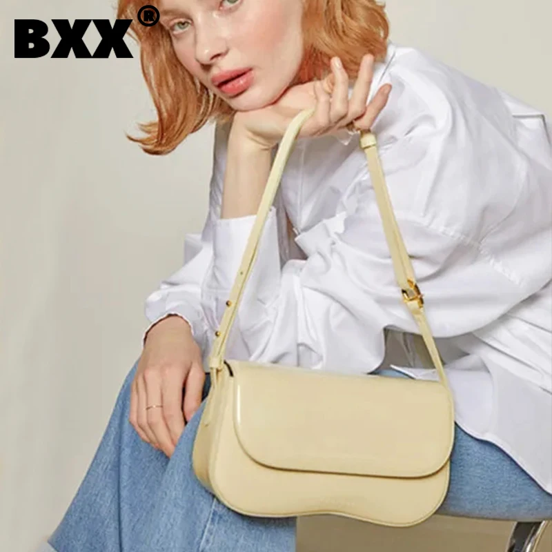 

[BXX] простые Сумки из искусственной кожи для женщин 2021 Осенняя брендовая сумка на плечо сумки трендовые роскошные женские дорожные сумки HS513