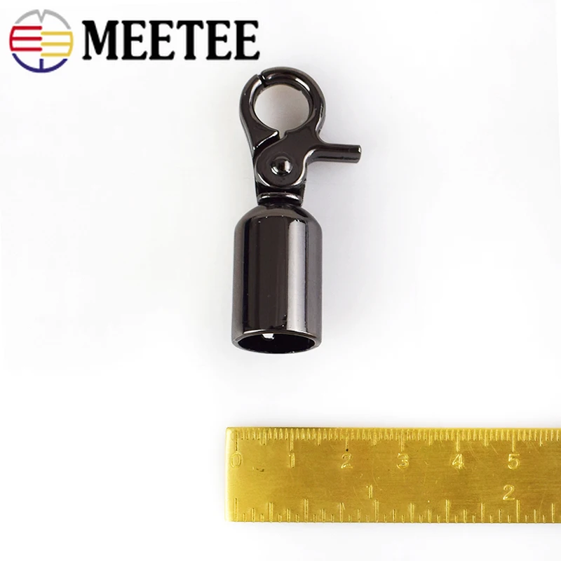 2/4 шт. Meetee металлическими пряжками на одной ручке ремень Кепки крюк омаров защелкивающийся зажим застежка пряжка для сумки вешалка аппаратных аксессуары для ванной комнаты