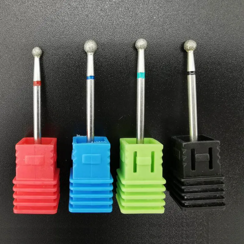 Набор алмазных насадок для маникюра набор фрез 4 шт./компл. | Красота и здоровье