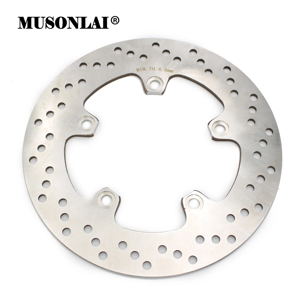 

250 мм Мотоцикл Задний дисковый тормозной ротор 4,5 мм для Suzuki AN650 650 Burgman 2004-2018 K4 K5 K6 K7 K8 K9 ZL3 ZL4 ZL5 ZL6 ZL7 AK9