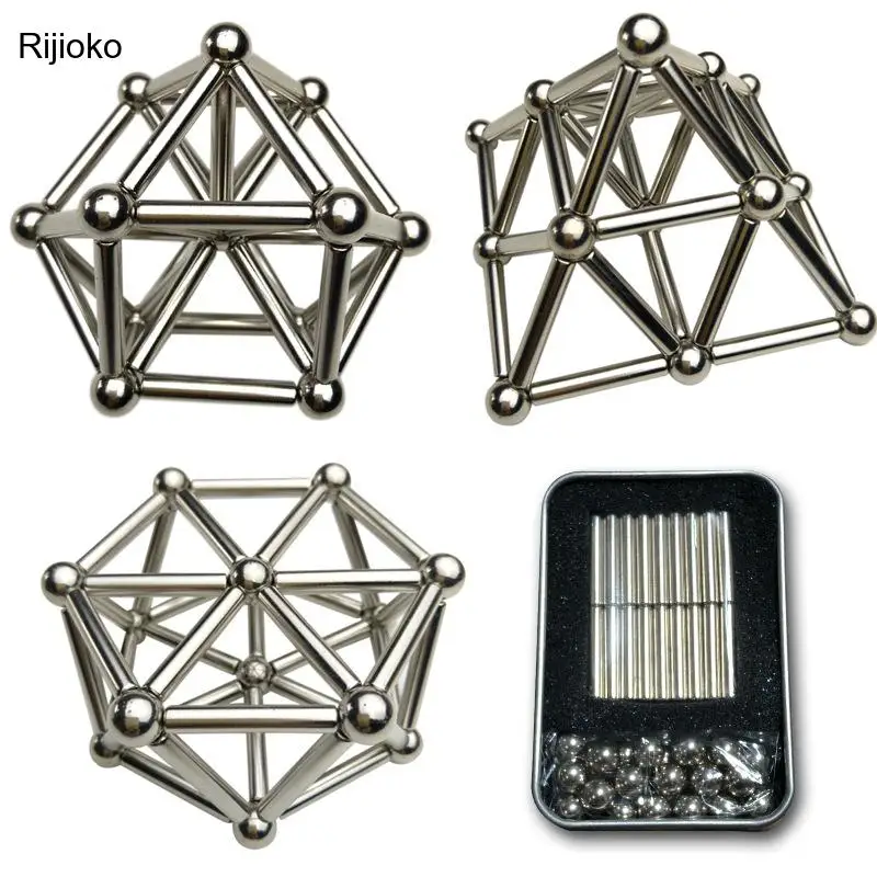 DIY мяч для снятия напряжения магнитные Обучающие игрушки Магнитные стоительные