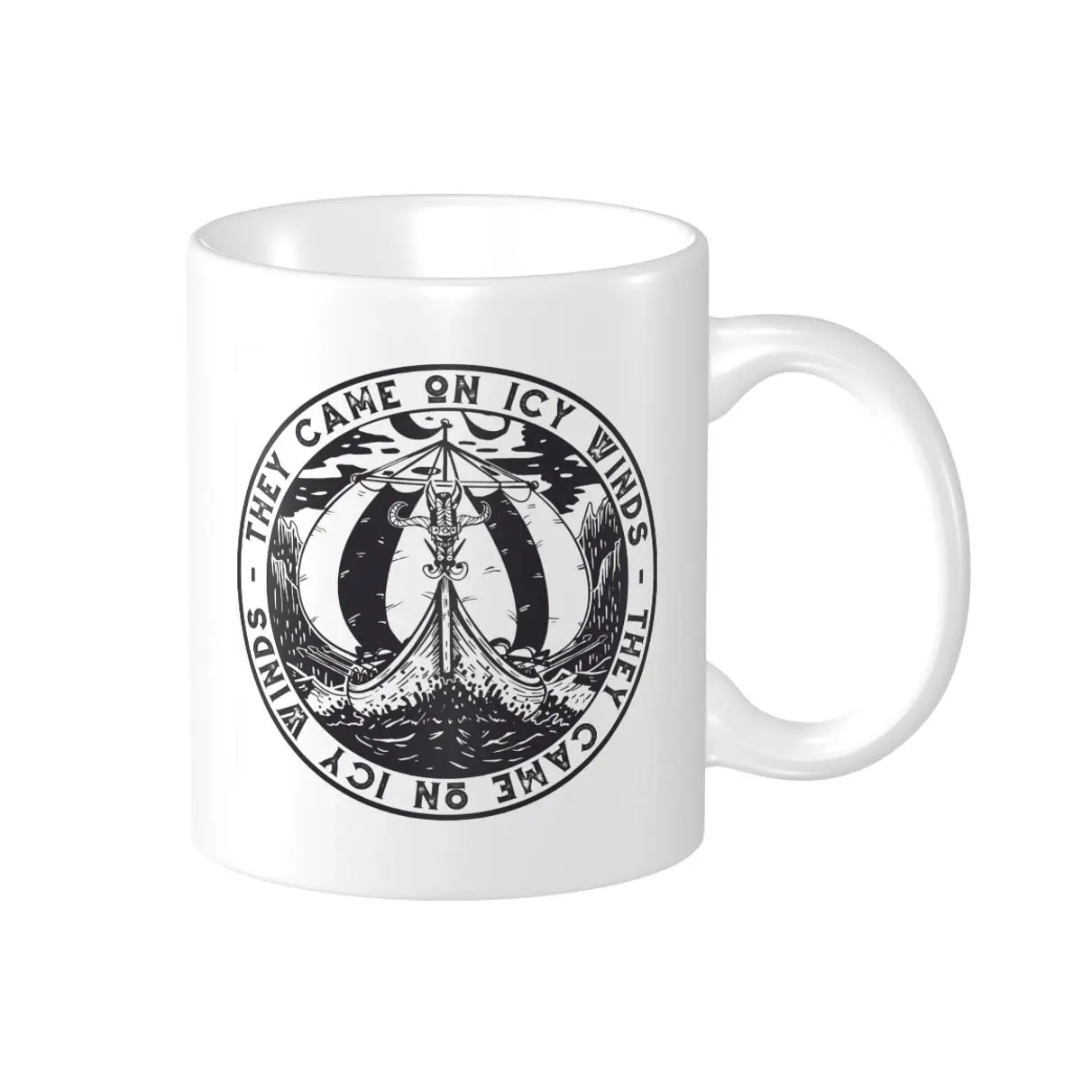 

Promo Viking Vikings Mugs Hot Sale Cups CUPS Print Funny Geek R339 tea cups