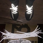 Светящиеся шнурки для обуви, плоские, 120 см, 1 пара