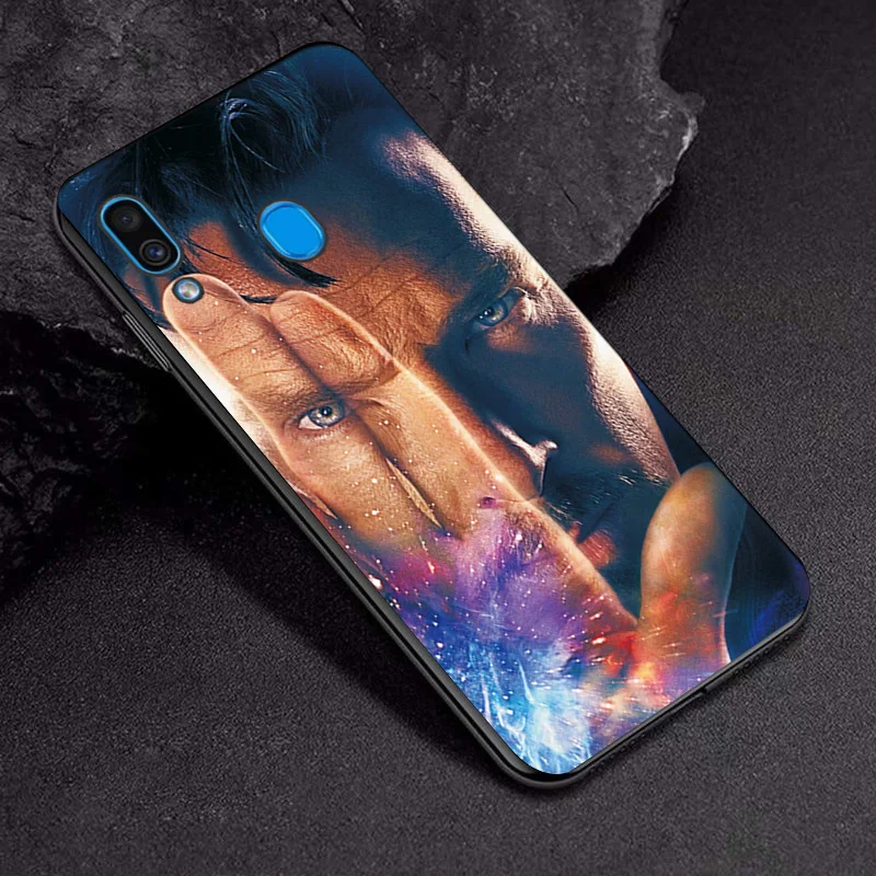 TPUBLK651 Крышка для samsung Galaxy A10 A20 A30 чехол Крышка героя Marvel из термопластика черный для samsung A50 A60 A70 A20E A40 A30S A50S A70S чехол для телефона - Цвет: TPUBLK651