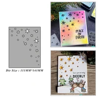 star hollow background metal cutting dies for diy scrapbook album paper card decoration crafts embossing 2021 new dies