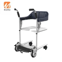 patient transfer lifting shower commode wheel chair for bathroom toilet