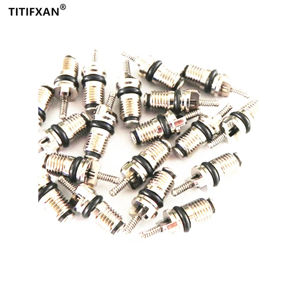 

Высококачественные Универсальные черные резиновые уплотнения R134a, металлический сердечник клапана автомобильного кондиционера для ремон...