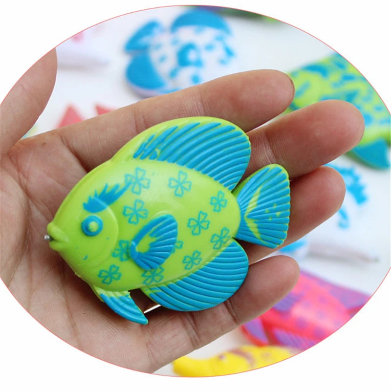 Children's 7pcs/Set Magnetic Fishing Parent-child interactive Toys Game Kids 1 Rod 6 3D Fish Baby Bath outdoor toy | Игрушки и хобби