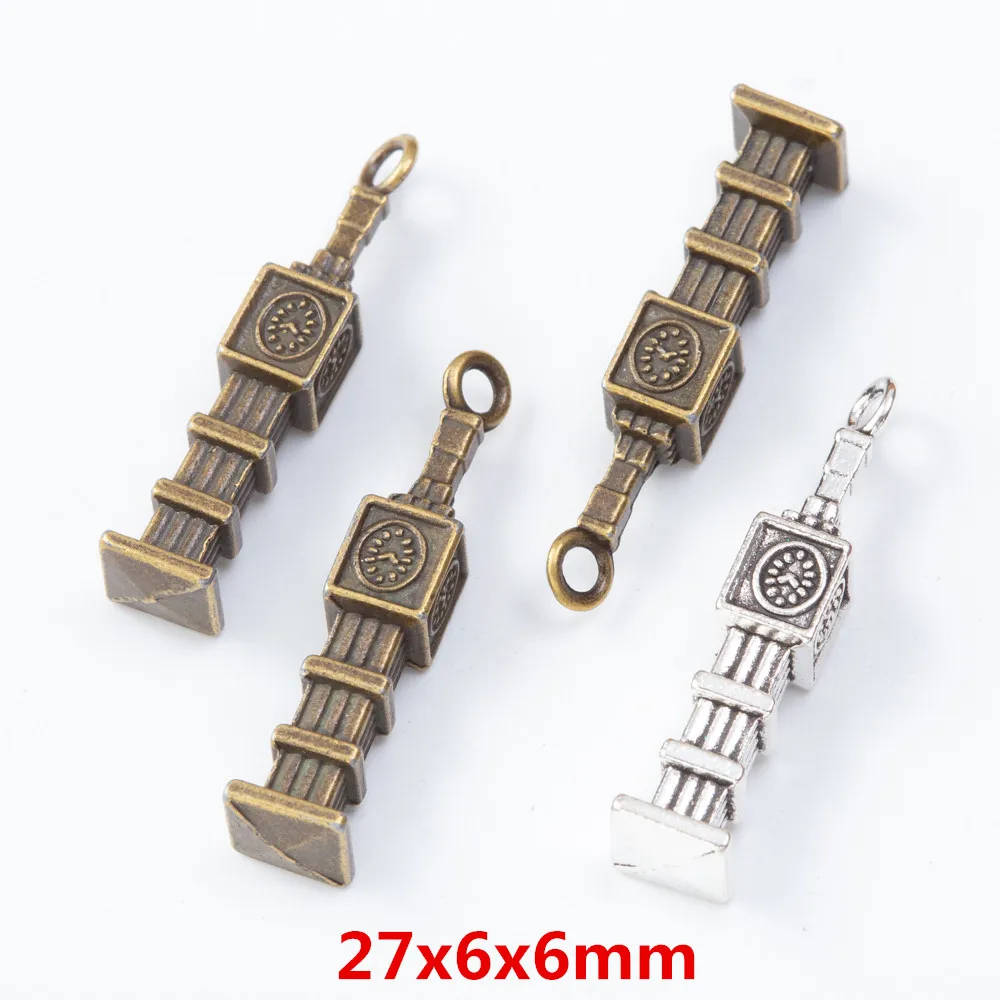 

35 штук Ретро металлический цинковый сплав часы кулон для DIY Ювелирные ожерелья ручной работы изготовление 7683