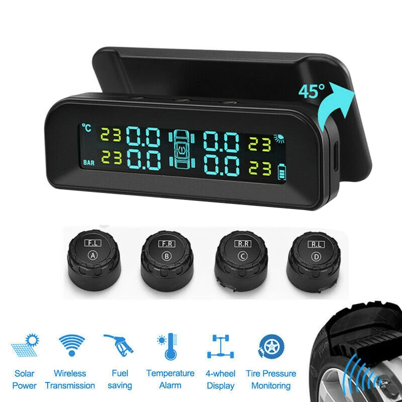 Автомобильный цифровой TPMA с ЖК дисплеем универсальный беспроводной измеритель