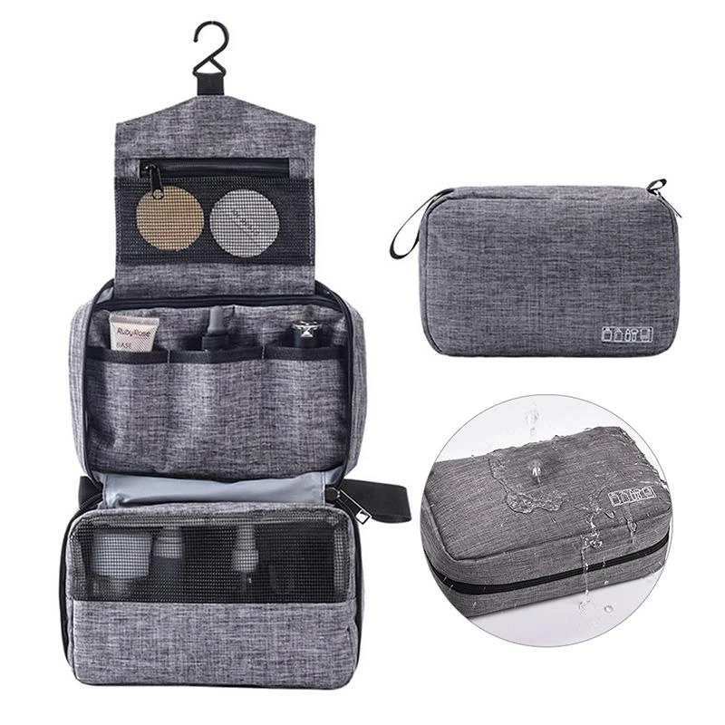 Мужская и женская подвесная многофункциональная сумочка косметичка дорожный