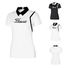 2020 Женская одежда для гольфа, футболка с коротким рукавом для занятий спортом на открытом воздухе, дышащая быстросохнущая рубашка-поло впитывающая влагу