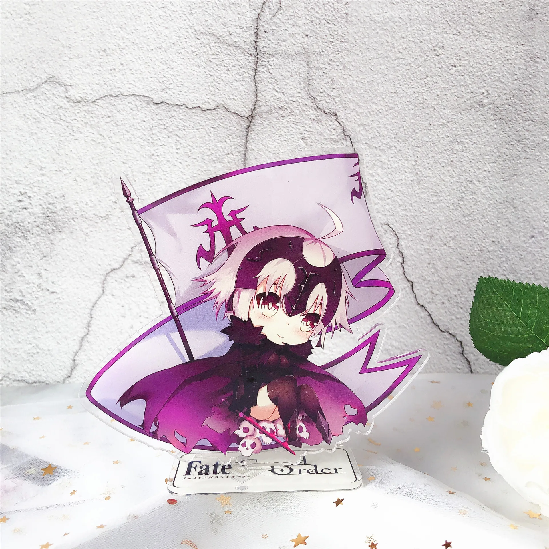 nime Fate/Grand Order FGO Jeanne dɺrc Saber Lily Acrylic Stand Figure Desktop Decoration Collection Model Toy Cosplay Doll | Игрушки и