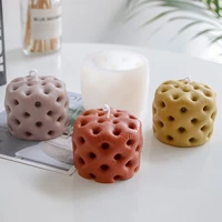 mini sofa cube silicone candle mold for diy handmade aromatherapy candle plaster ornaments soap mould handicrafts making tools