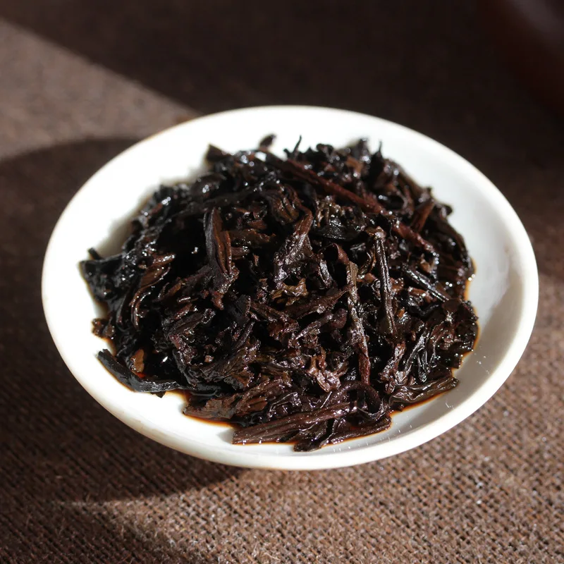 

China Yunnan Oldest Ripe Tea Old Class Ancient Tree Pure Material Detoxification Beauty Green Food