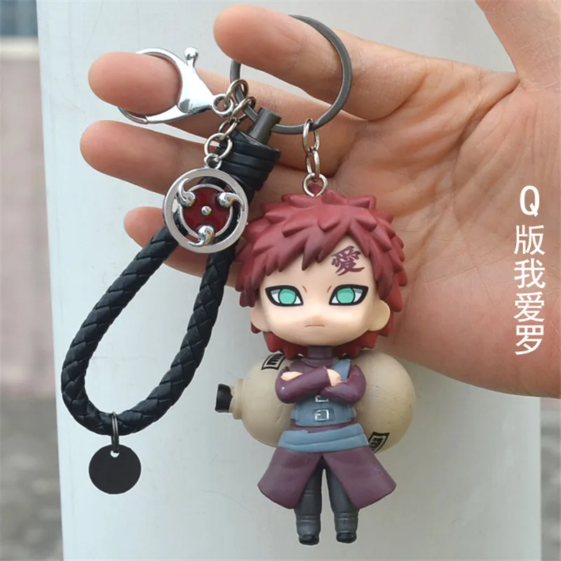 

Narutos Hokage Hatake Kakashi Uchiha Sasuke Anime Pendant Keychain Cute Haruno Sakura Hinata Girls Toys Keychain Birthday Toy