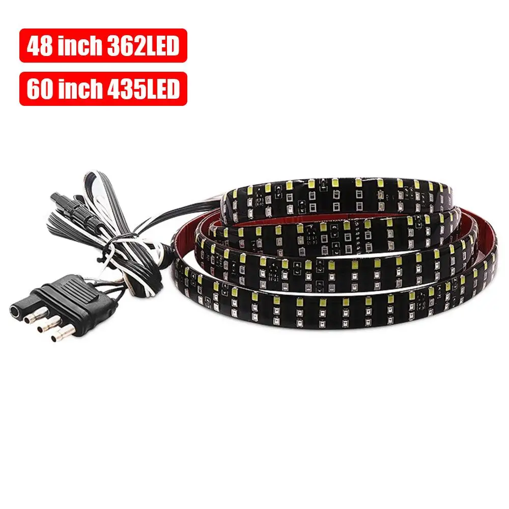 

Vehemo Red White Yellow Three Colors Turn Signal Brake Light Pickup Trucks Lamp for Lights Taillight Durable LED Waterproof