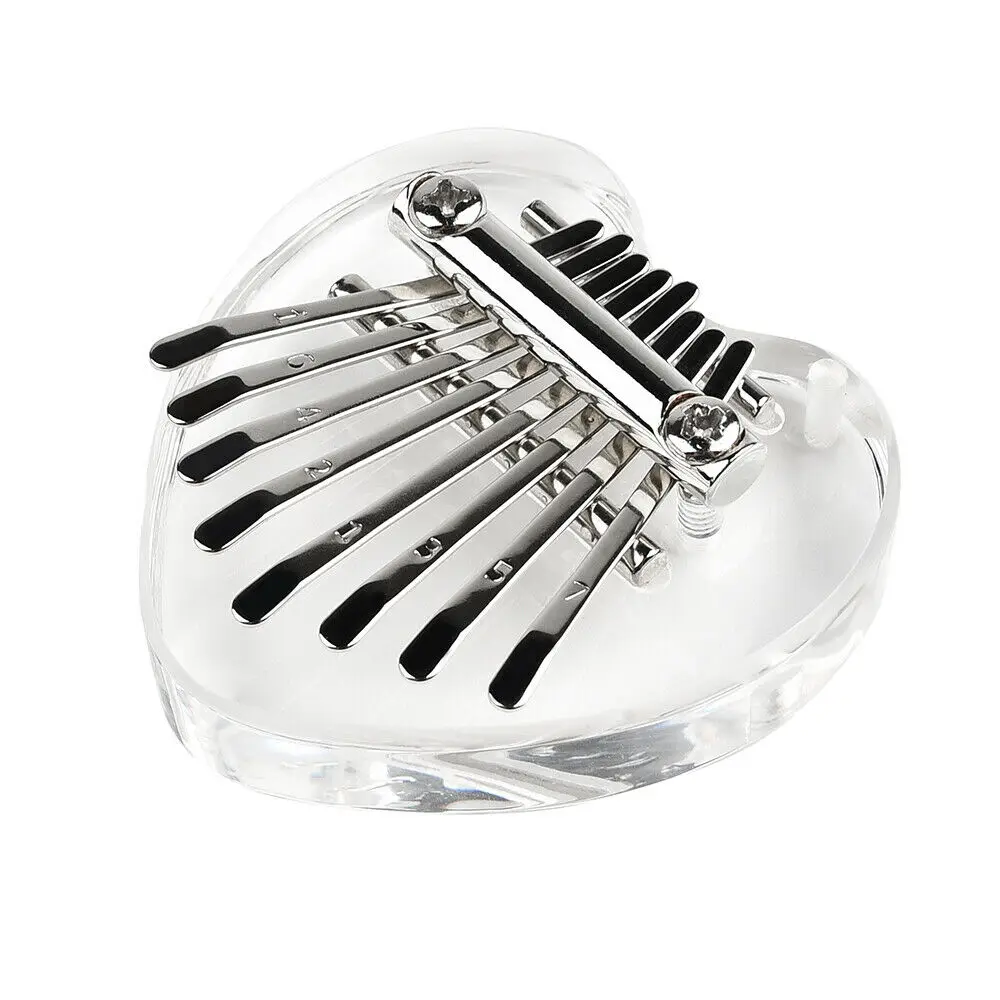 

Initer Kalimba Crystal Thumb Piano 8 Keys Kalimba Mini Piano Musical Instruments Children's Keyboard Music Finger Musical Tool