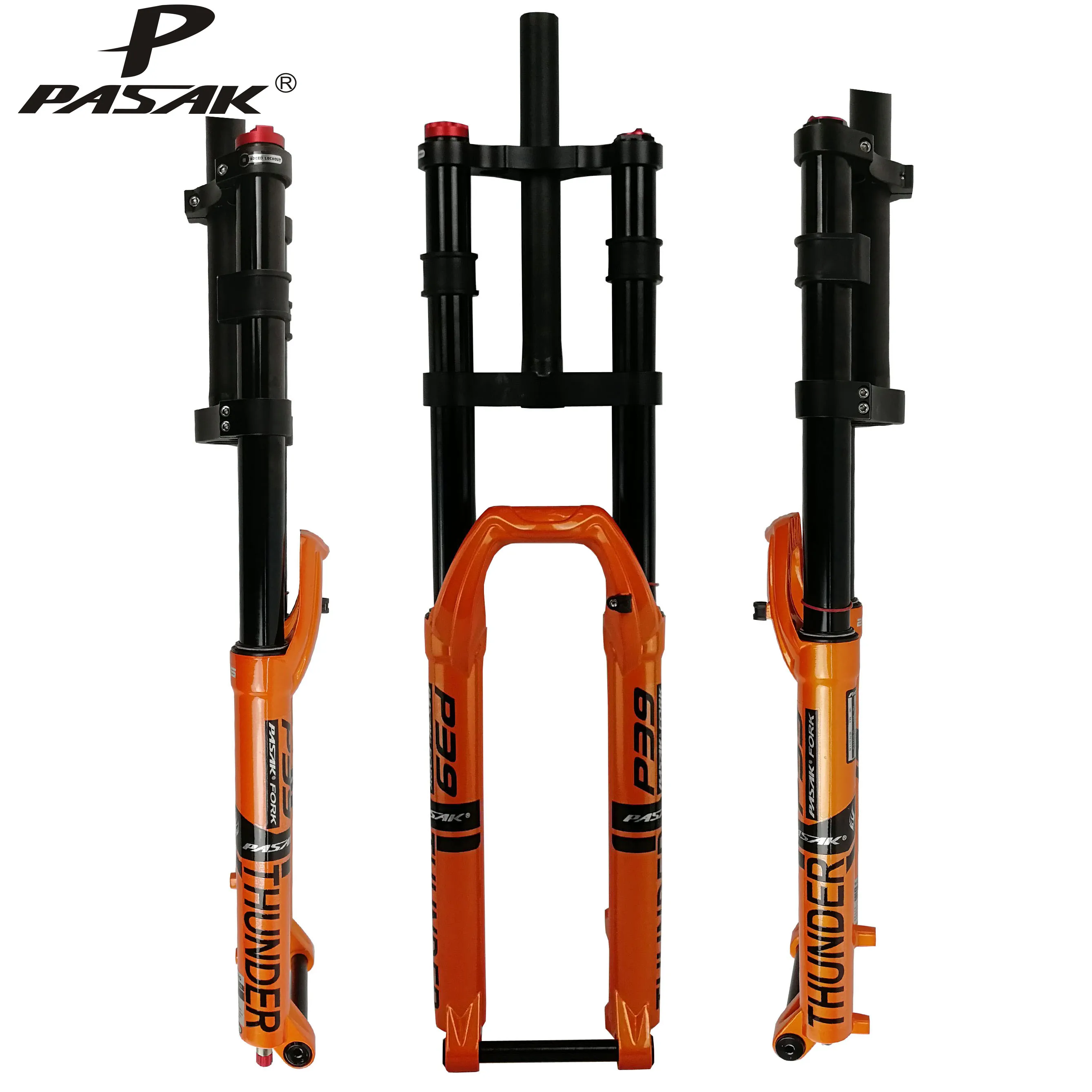 Вилка для пневматической подвески Pasak Mtb с двумя плечами 27 5 29 вилок сквозная ось