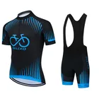 2022 Триатлон Летний дышащий велосипедный комплект из джерси велосипедная Форма Мужская велосипедная одежда с коротким рукавом велосипедная одежда