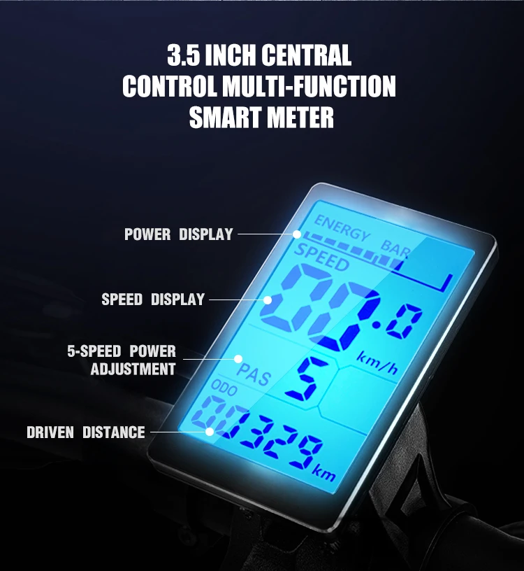 Мощный электрический велосипед для взрослых Электрический пляжный