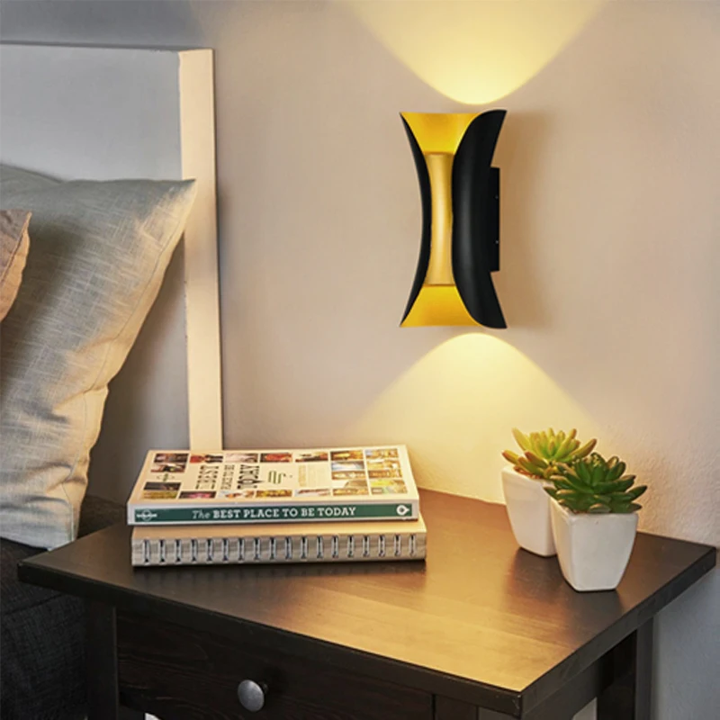 Светодиодный настенный водонепроницаемый наружный светодиодный светильник 6 Вт