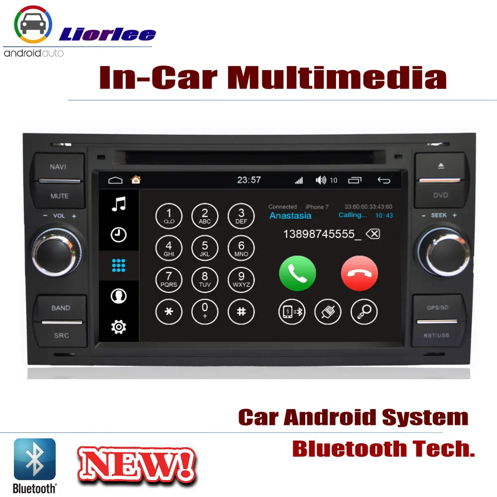 Автомобильное радио DVD GPS плеер навигация для Ford Fusion 2002 2009 Android HD дисплей система