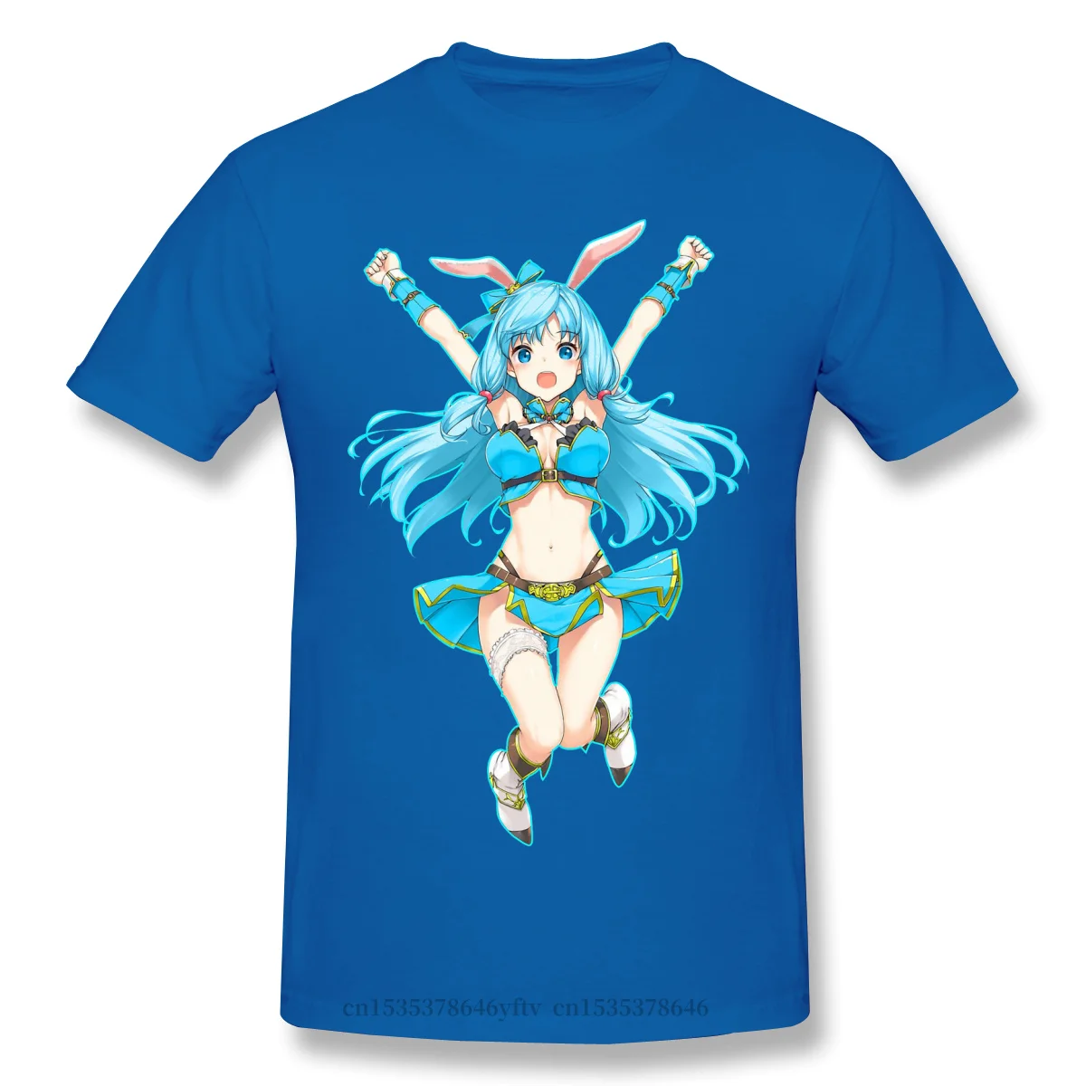 

2021 Leisure Fashion 100% cotton T-shirt Men Arifureta Hajime Nagumo Tio Klarus Anime s Funny Tops Shia Haulia Pure Harajuku