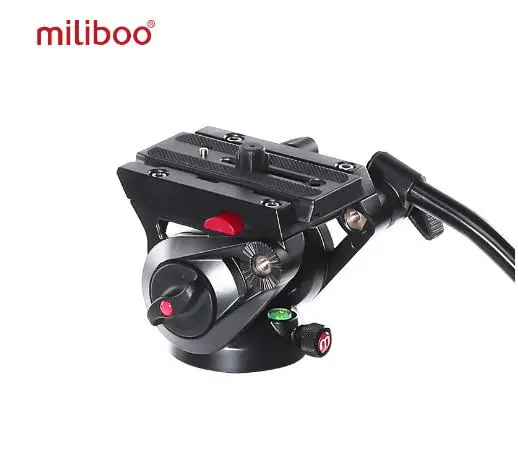 Miliboo MTT705Ⅱ Carbon Fiber портативный монопод с жидкой головкой для видеокамеры/штатив для цифровой зеркальной камеры