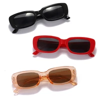 luxury brand designer rectangle child new fashion vintage square sun glasses boys girls retro black eyewear uv400 oculos de sol