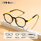 Детские очки с защитой от сисветильник, круглые оптические медицинские оправы TR90, Детские компьютерные очки без окончания учебного заведения