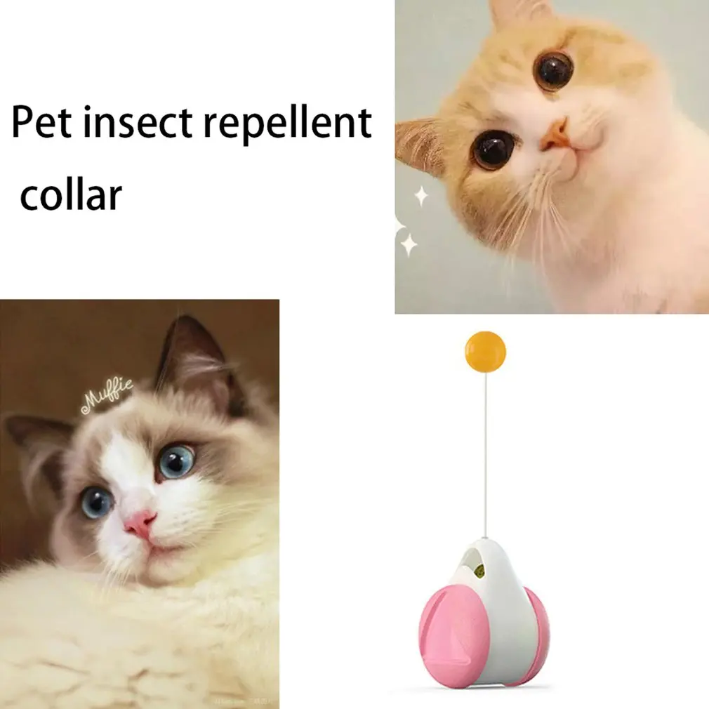 

Tumbler Swing Toys For Cats Kitten Interactive Balance Car Cat Chasing Toy With Catnip Ball Funny Pet Chaser