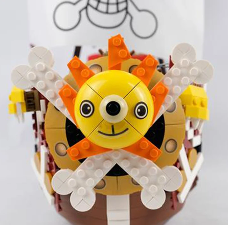 Lepinblocks SY6298 тысяч Солнечный Пиратский корабль строительные блоки фигурки кирпичи